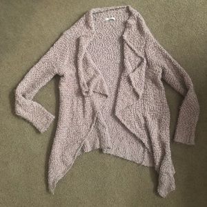 Light pink/tan flowy cardigan